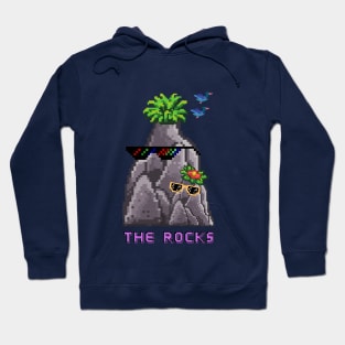 The Rocks meme pixel art Hoodie